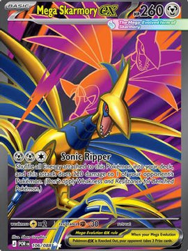 Mega Skarmory ex - 106/088 106 - ME03 Perfect Order Holofoil