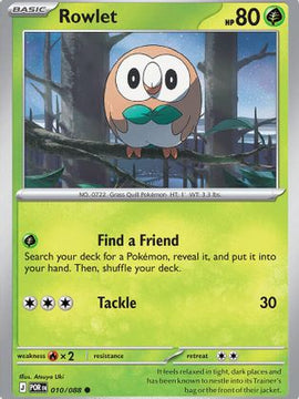 Rowlet - 010/088 10 - ME03 Perfect Order
