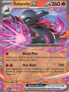 Salazzle ex - 016/088 16 - ME03 Perfect Order Holofoil