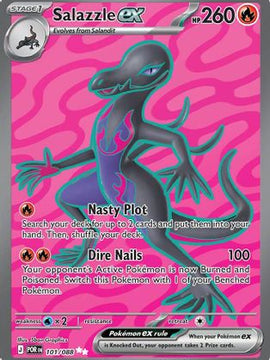 Salazzle ex - 101/088 101 - ME03 Perfect Order Holofoil