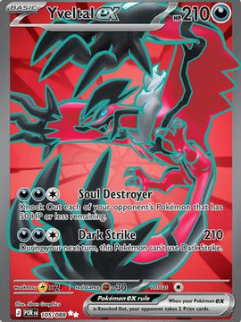 Yveltal ex - 105/088 105 - ME03 Perfect Order Holofoil