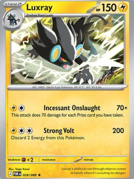 Luxray 28 - ME03 Perfect Order Holofoil