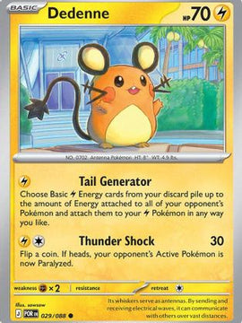 Dedenne - 029/088 29 - ME03 Perfect Order