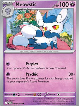 Meowstic 34 - ME03 Perfect Order