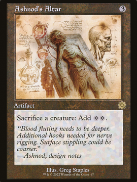 Ashnod's Altar (BRR-067) - The Brothers' War Retro Artifacts