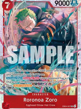 Roronoa Zoro (EB04-007) (EB04-007) - Adventure on Kami's Island Foil