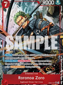 Roronoa Zoro (EB04-007) (Alternate Art) (EB04-007) - Adventure on Kami's Island Foil