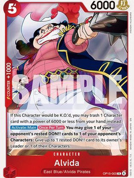 Alvida (OP15-003) - Adventure on Kami's Island Foil