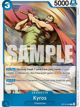 Kyros (OP15-042) - Adventure on Kami's Island Foil