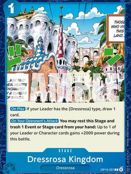 Dressrosa Kingdom (OP15-057) - Adventure on Kami's Island