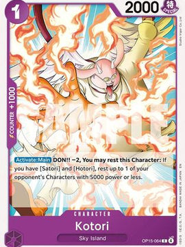 Kotori (OP15-064) - Adventure on Kami's Island