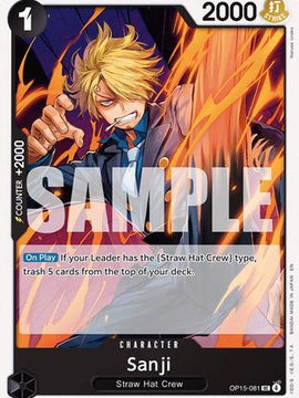 Sanji (OP15-081) (OP15-081) - Adventure on Kami's Island