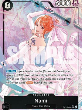 Nami (OP15-086) (Alternate Art) (OP15-086) - Adventure on Kami's Island Foil