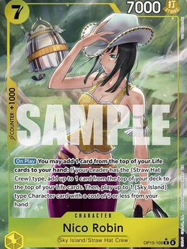 Nico Robin (OP15-109) (Alternate Art) (OP15-109) - Adventure on Kami's Island Foil