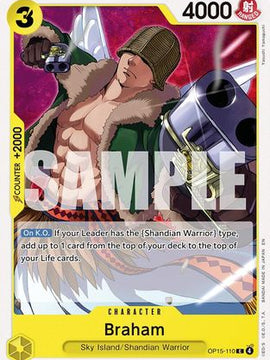 Braham (OP15-110) - Adventure on Kami's Island