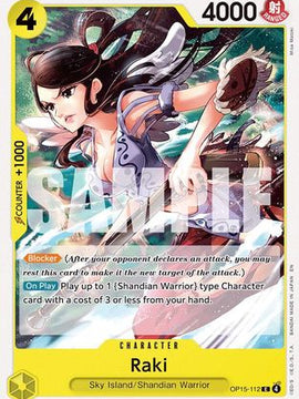 Raki (OP15-112) - Adventure on Kami's Island