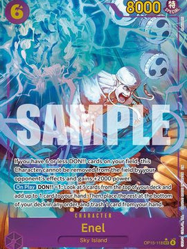 Enel (OP15-118) (Alternate Art) (OP15-118) - Adventure on Kami's Island Foil