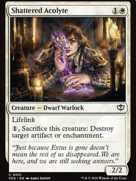 Shattered Acolyte (SOS-031) - Secrets of Strixhaven
