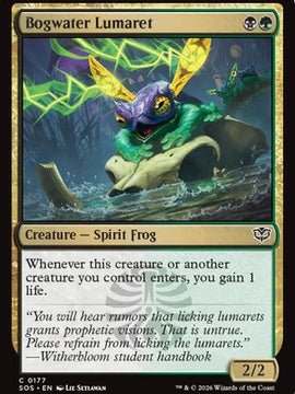 Bogwater Lumaret (SOS-177) - Secrets of Strixhaven