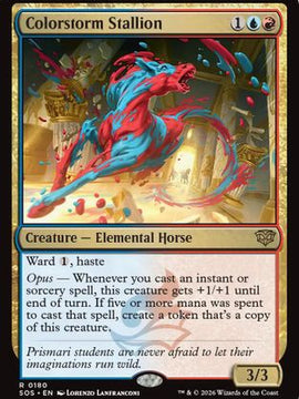 Colorstorm Stallion (SOS-180) - Secrets of Strixhaven