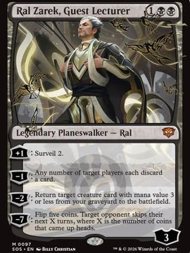 Ral Zarek, Guest Lecturer (SOS-097) - Secrets of Strixhaven