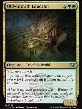 Old-Growth Educator (SOS-207) - Secrets of Strixhaven