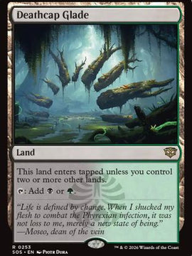 Deathcap Glade (SOS-253) - Secrets of Strixhaven Foil