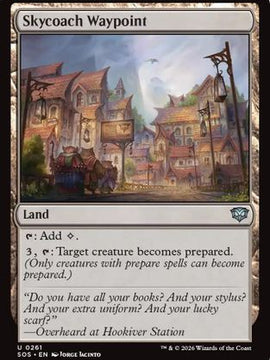 Skycoach Waypoint (SOS-261) - Secrets of Strixhaven