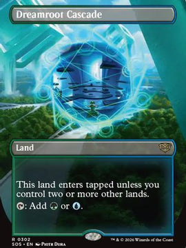 Dreamroot Cascade (Borderless) (SOS-302) - Secrets of Strixhaven Foil