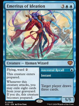 Emeritus of Ideation (SOS-045) - Secrets of Strixhaven