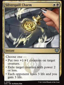 Silverquill Charm (SOS-225) - Secrets of Strixhaven