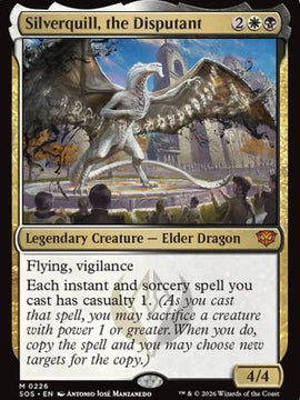 Silverquill, the Disputant (SOS-226) - Secrets of Strixhaven