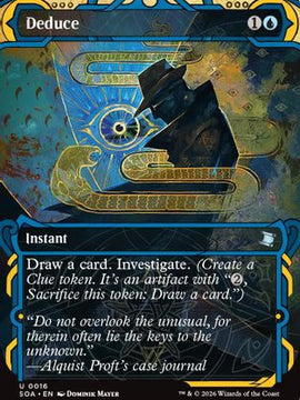 Deduce (SOA-016) - Secrets of Strixhaven: Mystical Archive