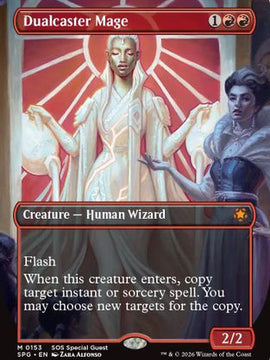 Dualcaster Mage (Borderless) (SPG-153) - Special Guests