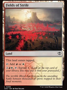 Fields of Strife (SOS-255) - Secrets of Strixhaven