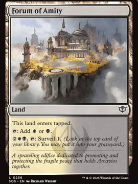 Forum of Amity (SOS-256) - Secrets of Strixhaven