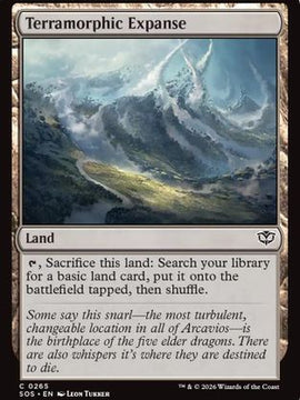 Terramorphic Expanse (SOS-265) - Secrets of Strixhaven