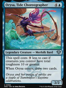 Orysa, Tide Choreographer (SOS-062) - Secrets of Strixhaven