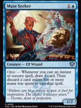 Muse Seeker (SOS-060) - Secrets of Strixhaven