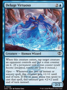 Deluge Virtuoso (SOS-042) - Secrets of Strixhaven