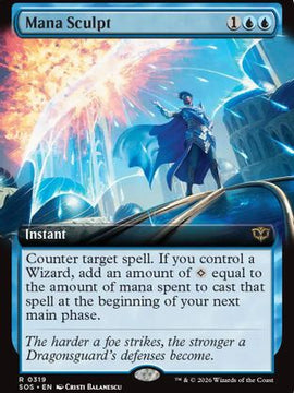 Mana Sculpt (Extended Art) (SOS-319) - Secrets of Strixhaven