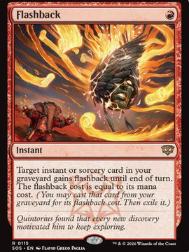 Flashback (SOS-115) - Secrets of Strixhaven Foil
