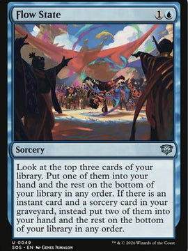 Flow State (SOS-049) - Secrets of Strixhaven Foil