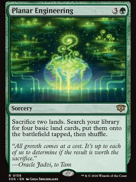 Planar Engineering (SOS-158) - Secrets of Strixhaven Foil