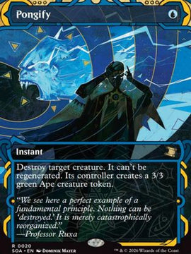 Pongify (SOA-020) - Secrets of Strixhaven: Mystical Archive Foil