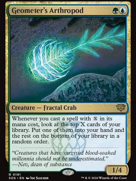 Geometer's Arthropod (SOS-191) - Secrets of Strixhaven