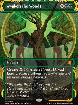 Awaken the Woods (SOA-049) - Secrets of Strixhaven: Mystical Archive
