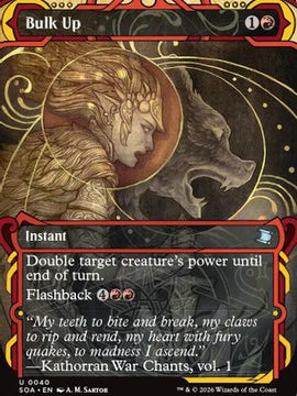 Bulk Up (SOA-040) - Secrets of Strixhaven: Mystical Archive