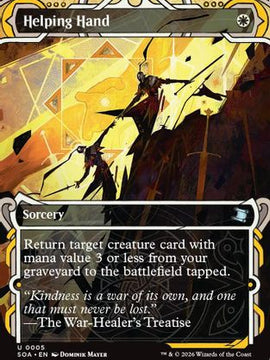 Helping Hand (SOA-005) - Secrets of Strixhaven: Mystical Archive