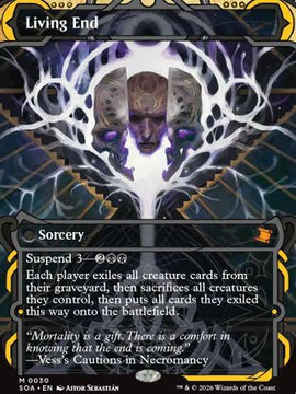 Living End (SOA-030) - Secrets of Strixhaven: Mystical Archive Foil